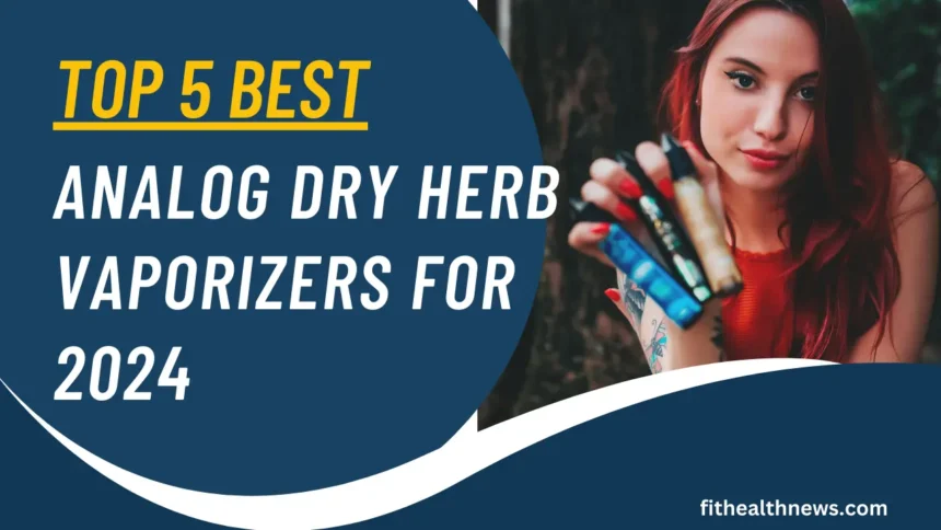 The Top 5 Best Analog Dry Herb Vaporizers for 2024