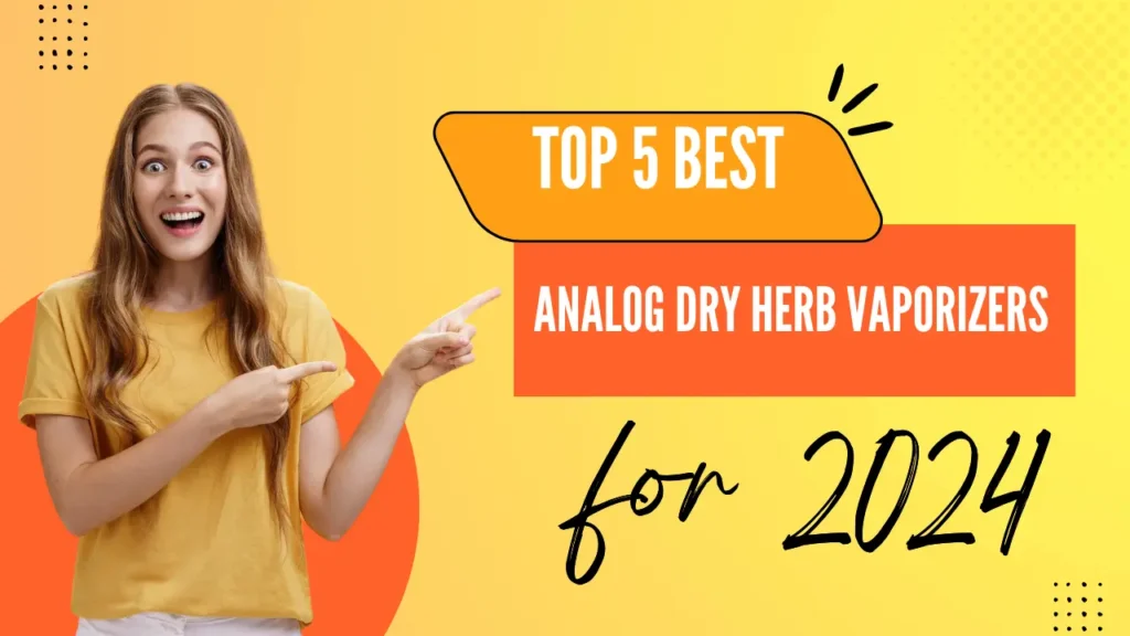 Top 5 Best Analog Dry Herb Vaporizers for 2024