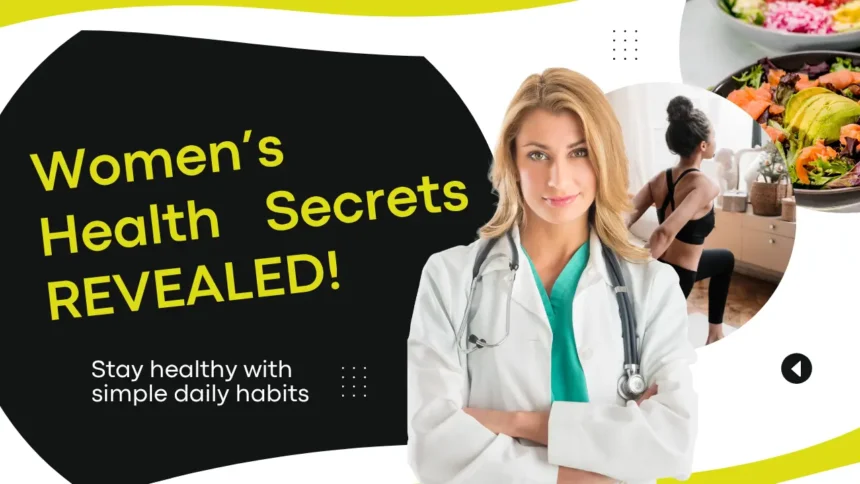 Empowering women’s health through nutrition, exercise, and self-care